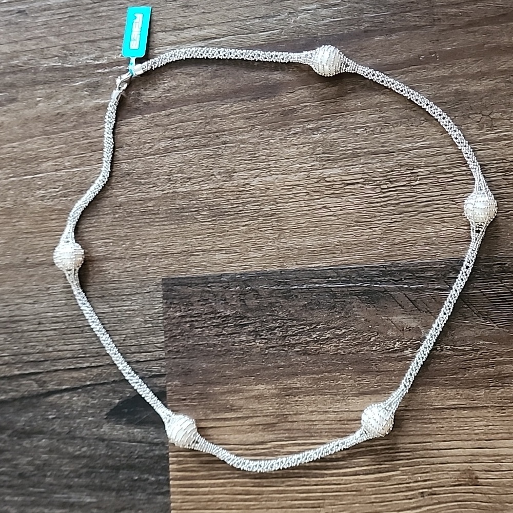 effy 925 sterling silver freshwater pearl necklace